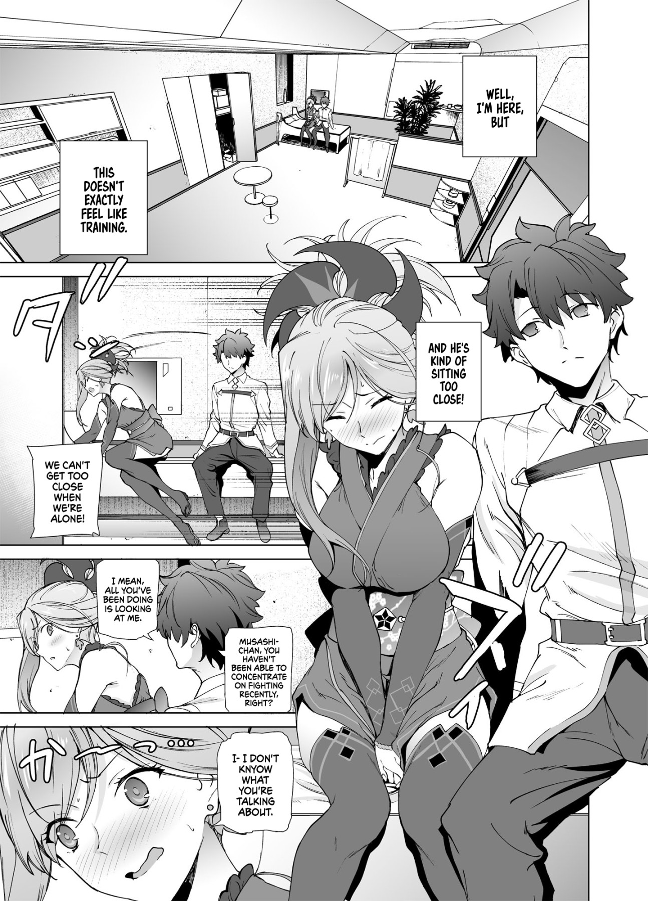 Hentai Manga Comic-It's Not Over Yet, Musashi-chan.-Read-4